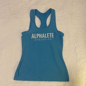 Alphalete Blue Tank